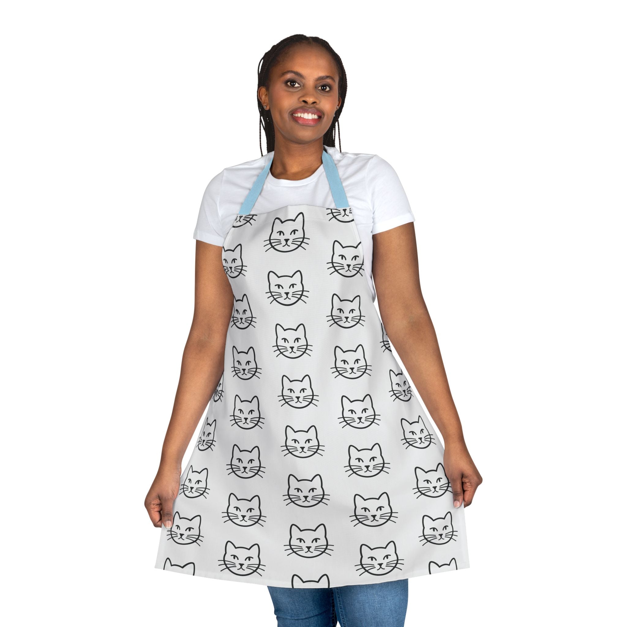 Cat Pattern Apron
