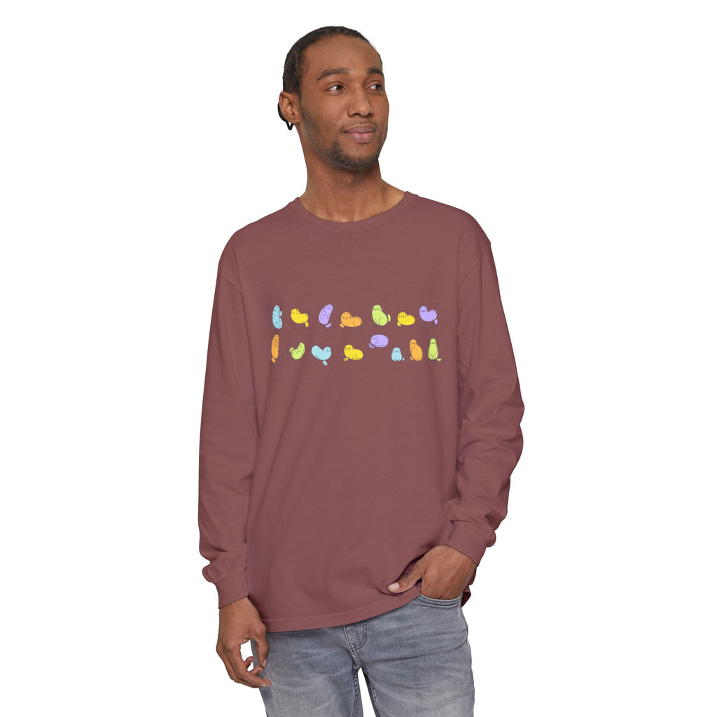 Pastel Cats Long Sleeve T-Shirt