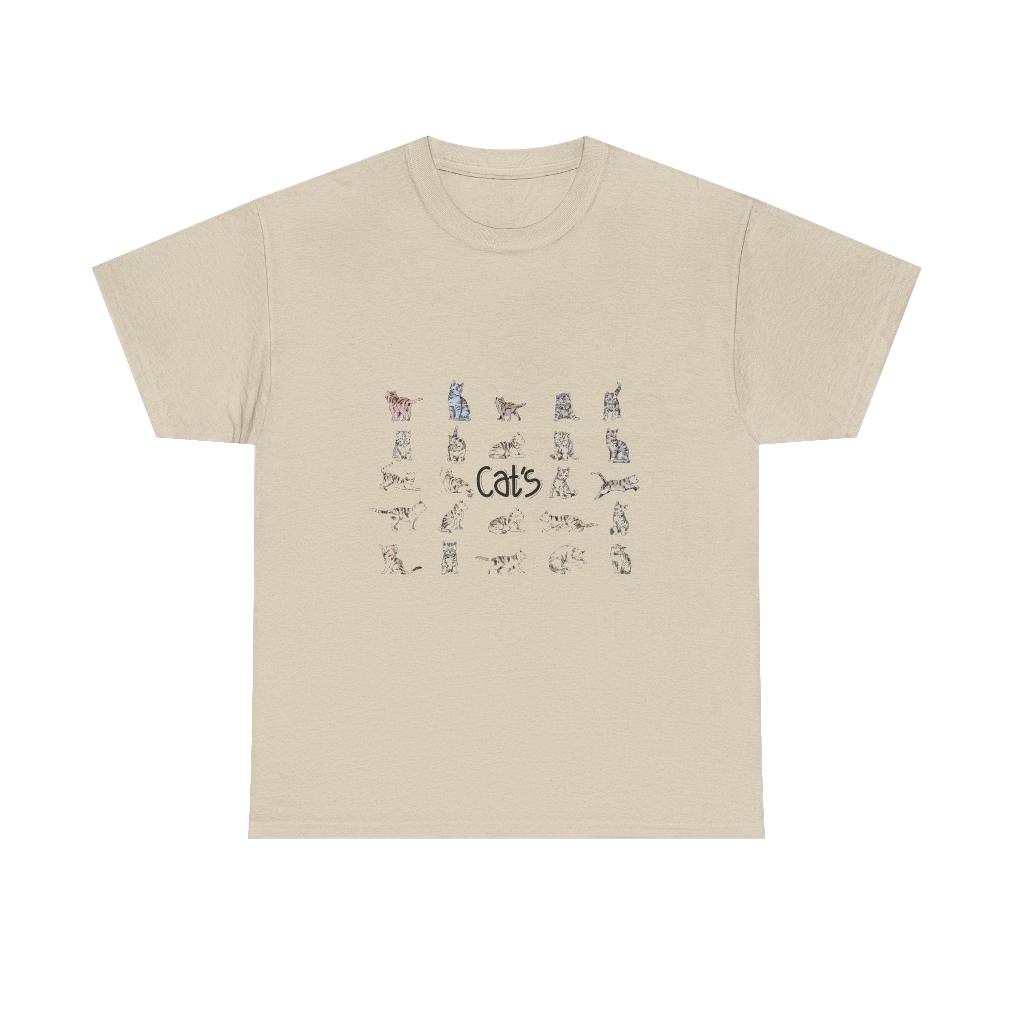 Cats Illustration Tee