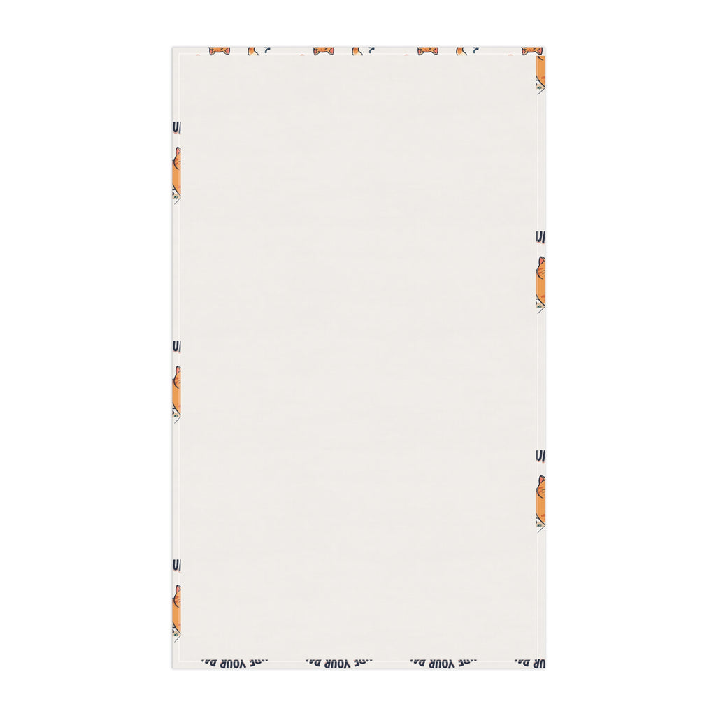 "Wipe Your Paws" Kitchen Towel