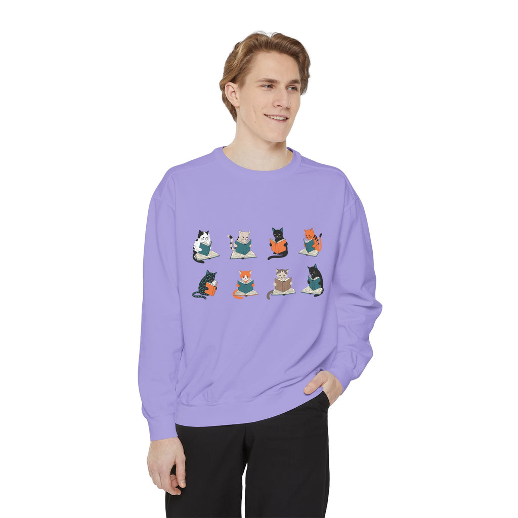 Cat Grid Sweatshirt