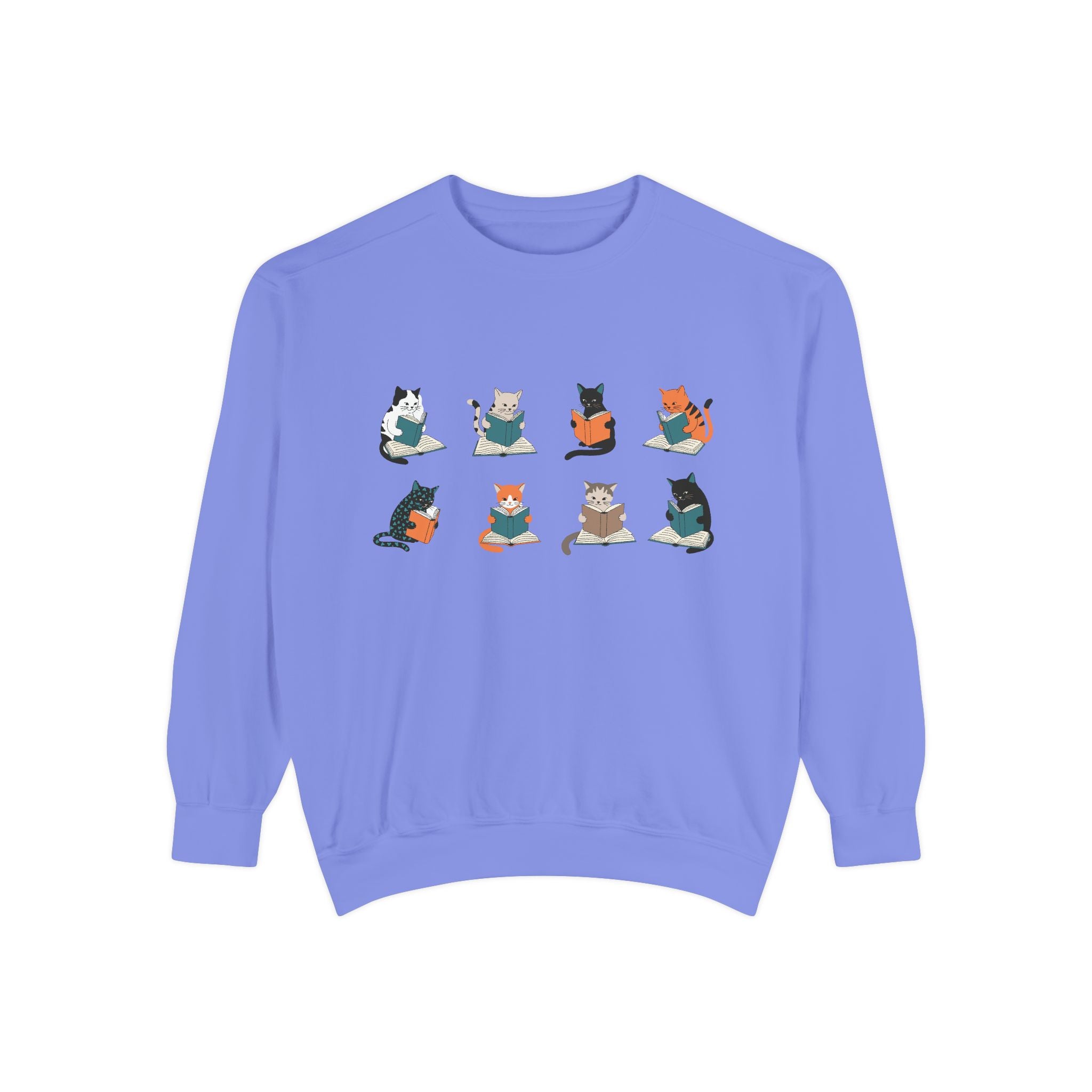 Cat Grid Sweatshirt