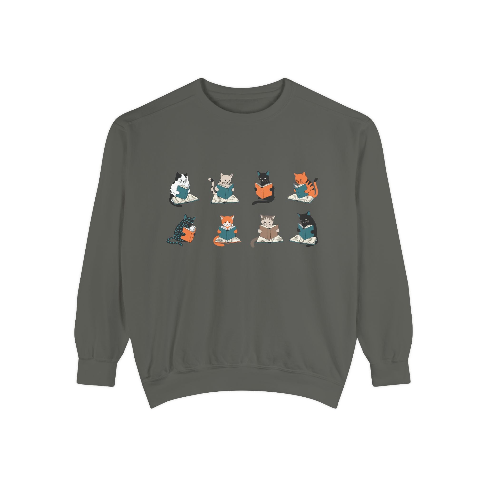 Cat Grid Sweatshirt
