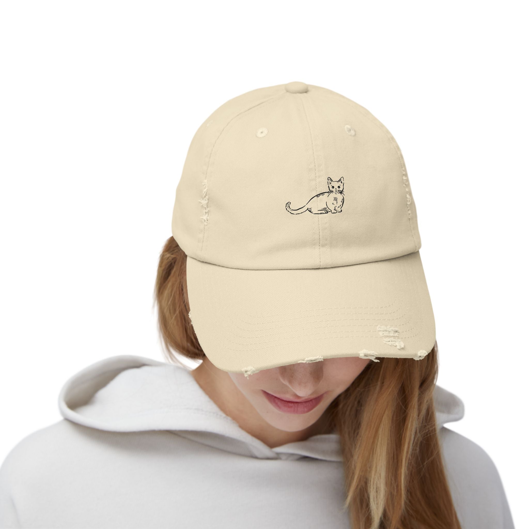 Distressed Baseball Cap