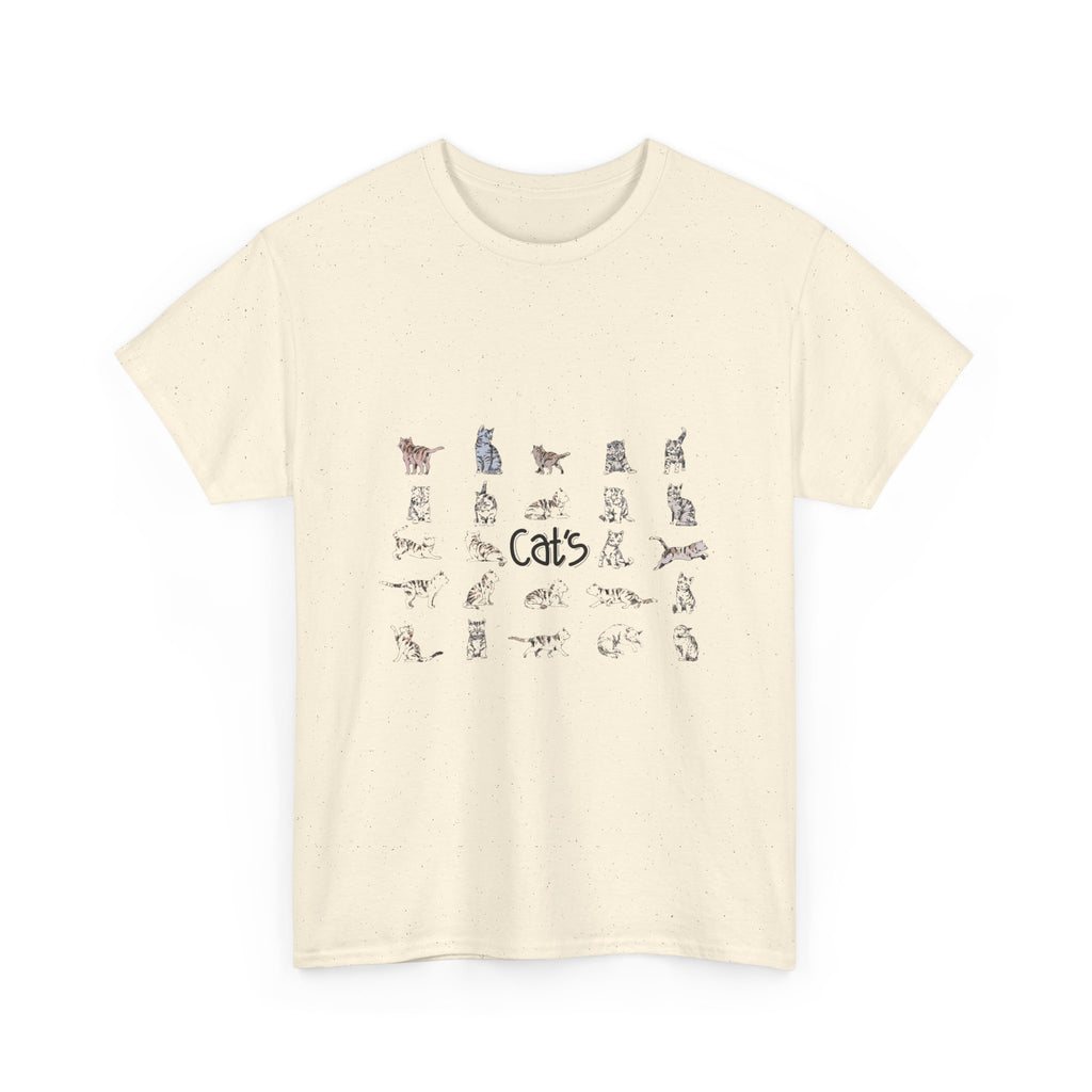Cats Illustration Tee