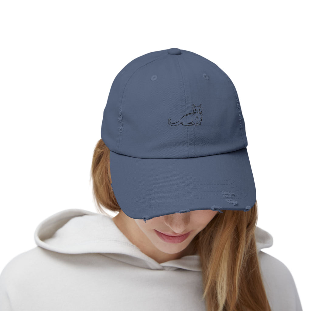 Distressed Baseball Cap