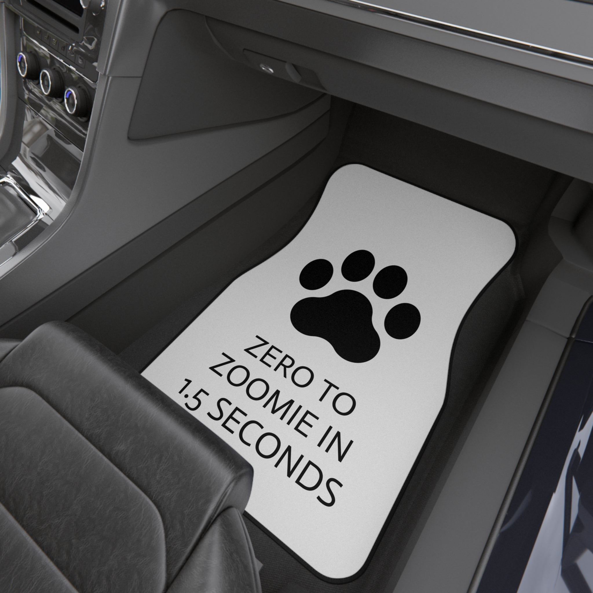 Car Mats (Set of 4) — "Zero to Zoomie in 1.5 Seconds"