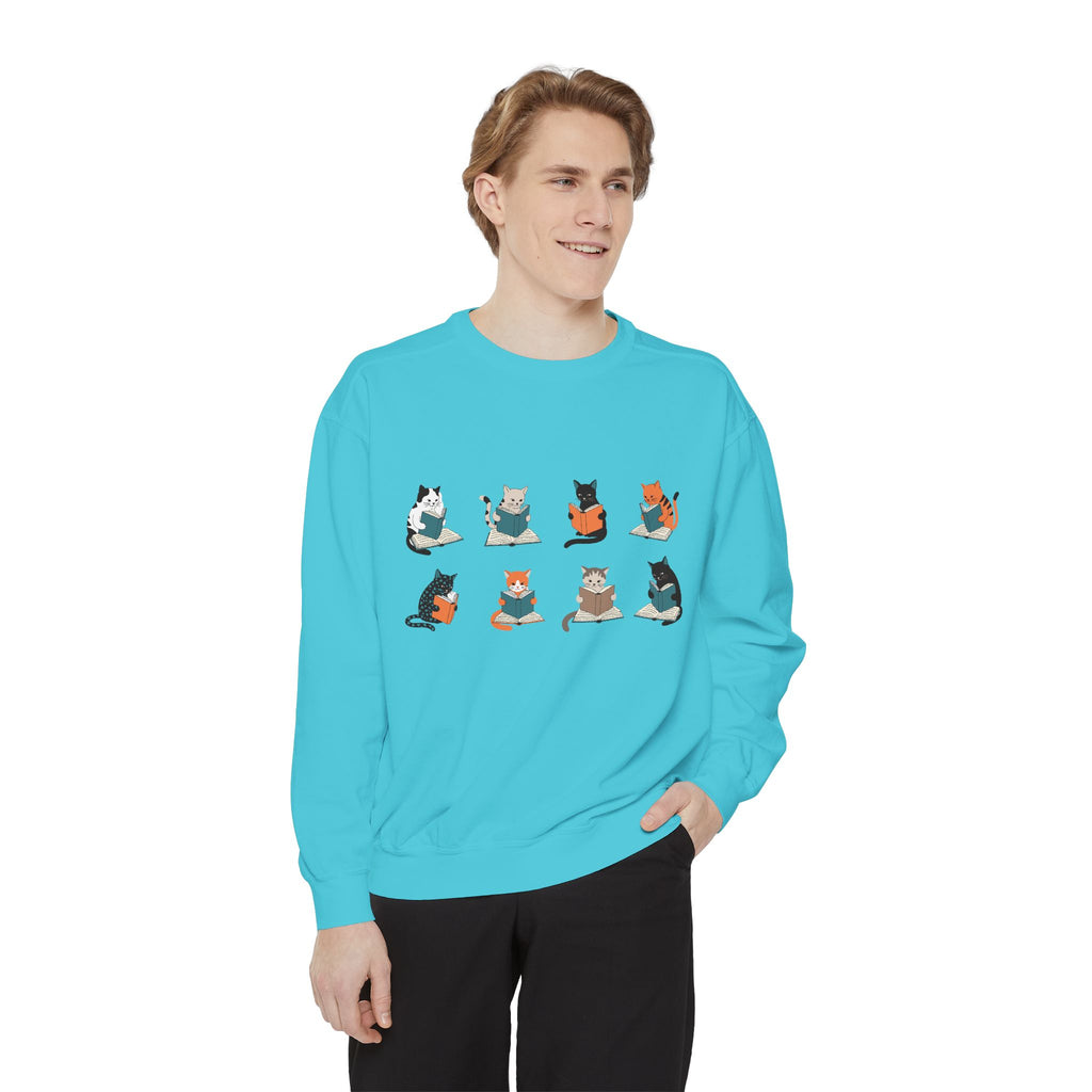 Cat Grid Sweatshirt