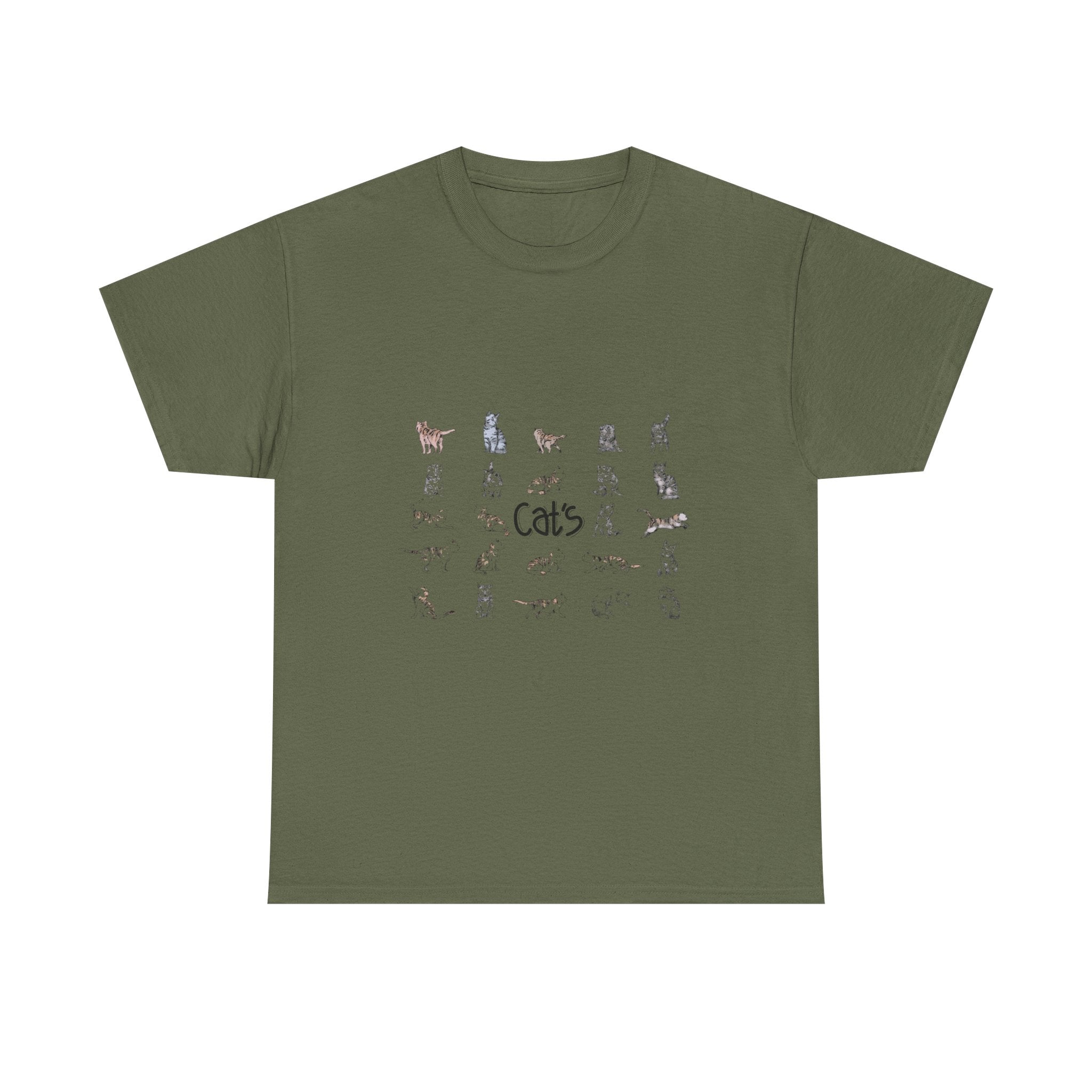 Cats Illustration Tee
