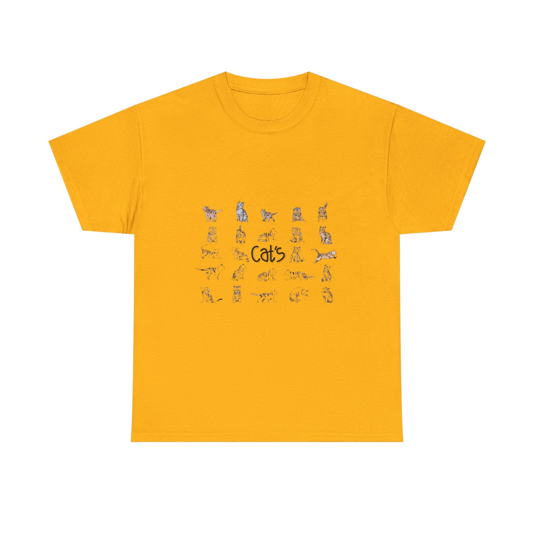Cats Illustration Tee