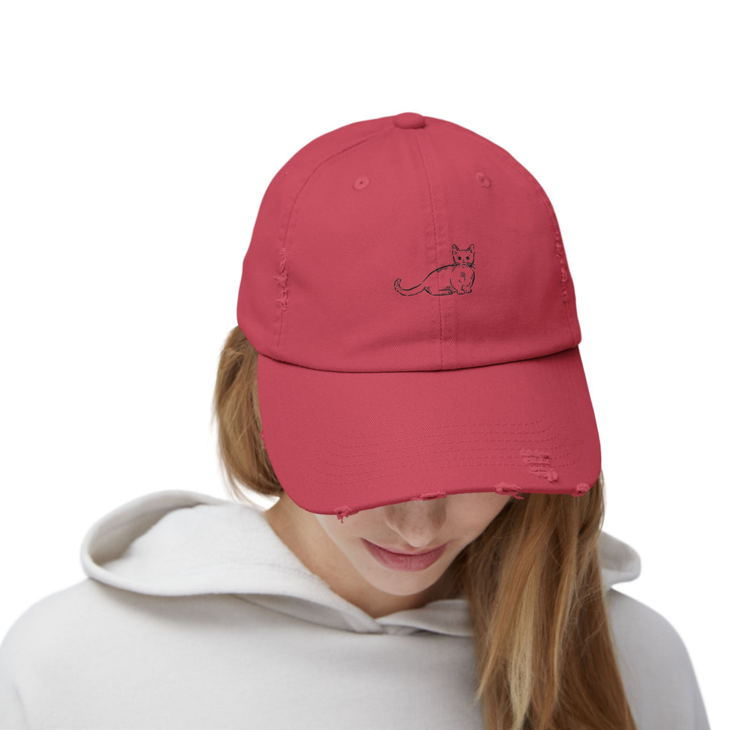 Distressed Baseball Cap