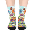 Colorful Mid-Length Socks