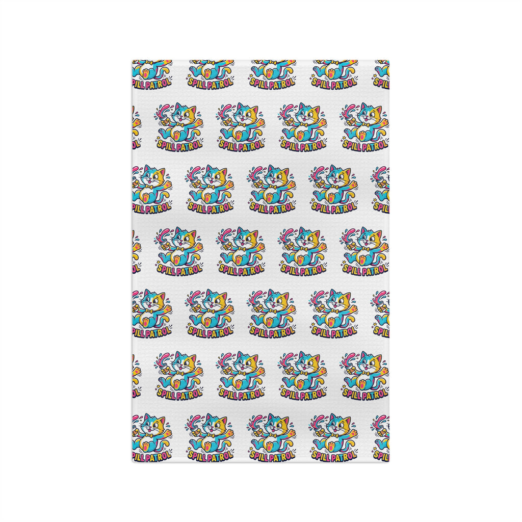 Cat Pattern Microfiber Tea Towel