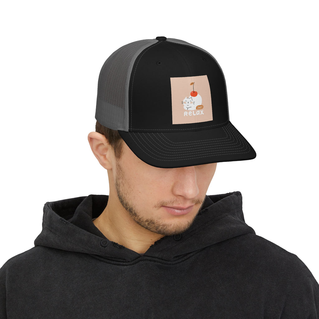 Relax Cat Trucker Cap