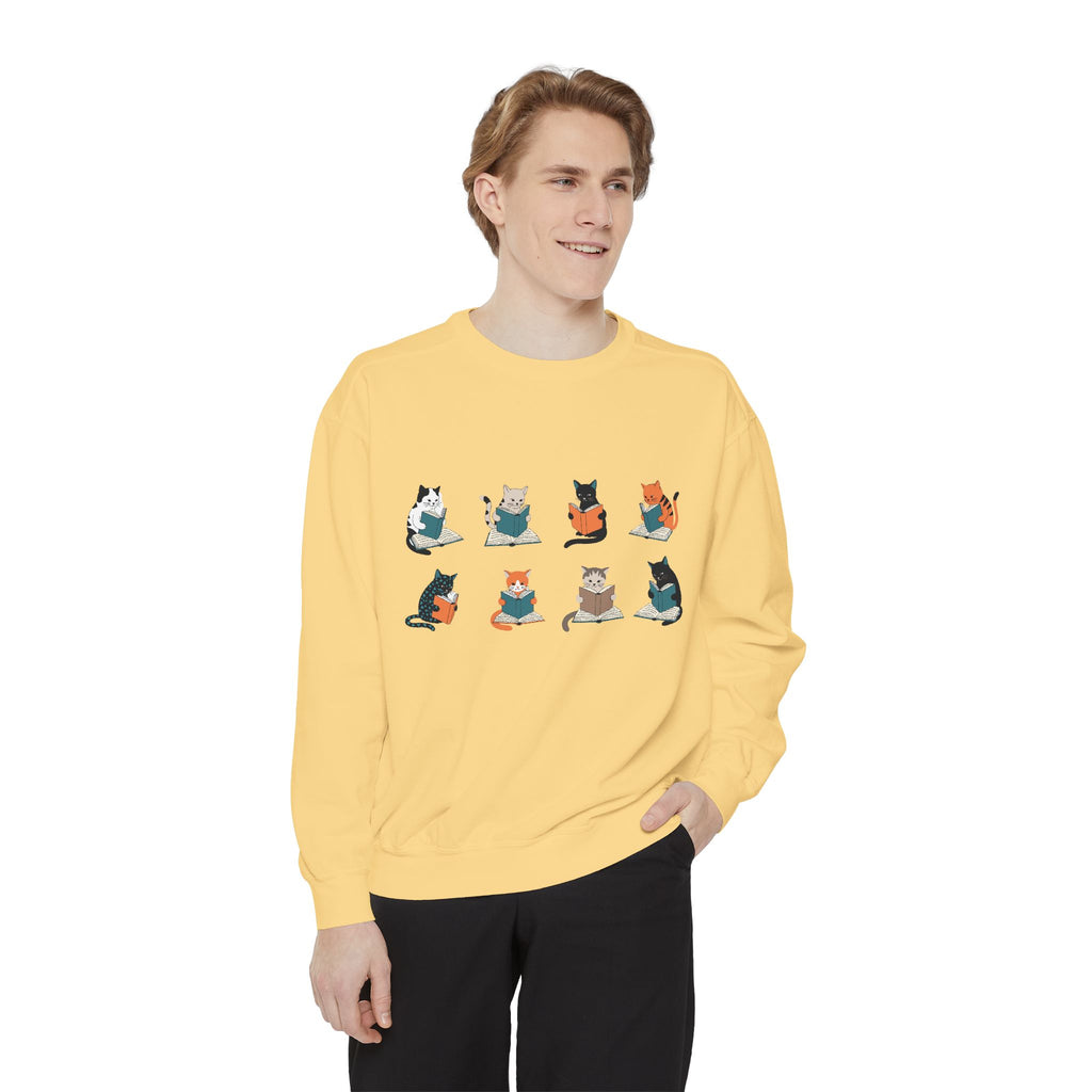 Cat Grid Sweatshirt