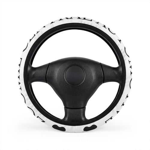 Car Steering Wheel Cover — "ZOOMIE CENTRAL AUTOMOTIVE"