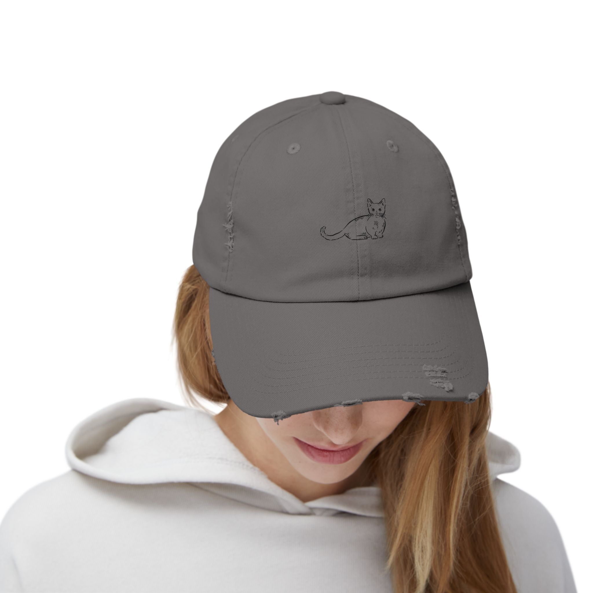 Distressed Baseball Cap