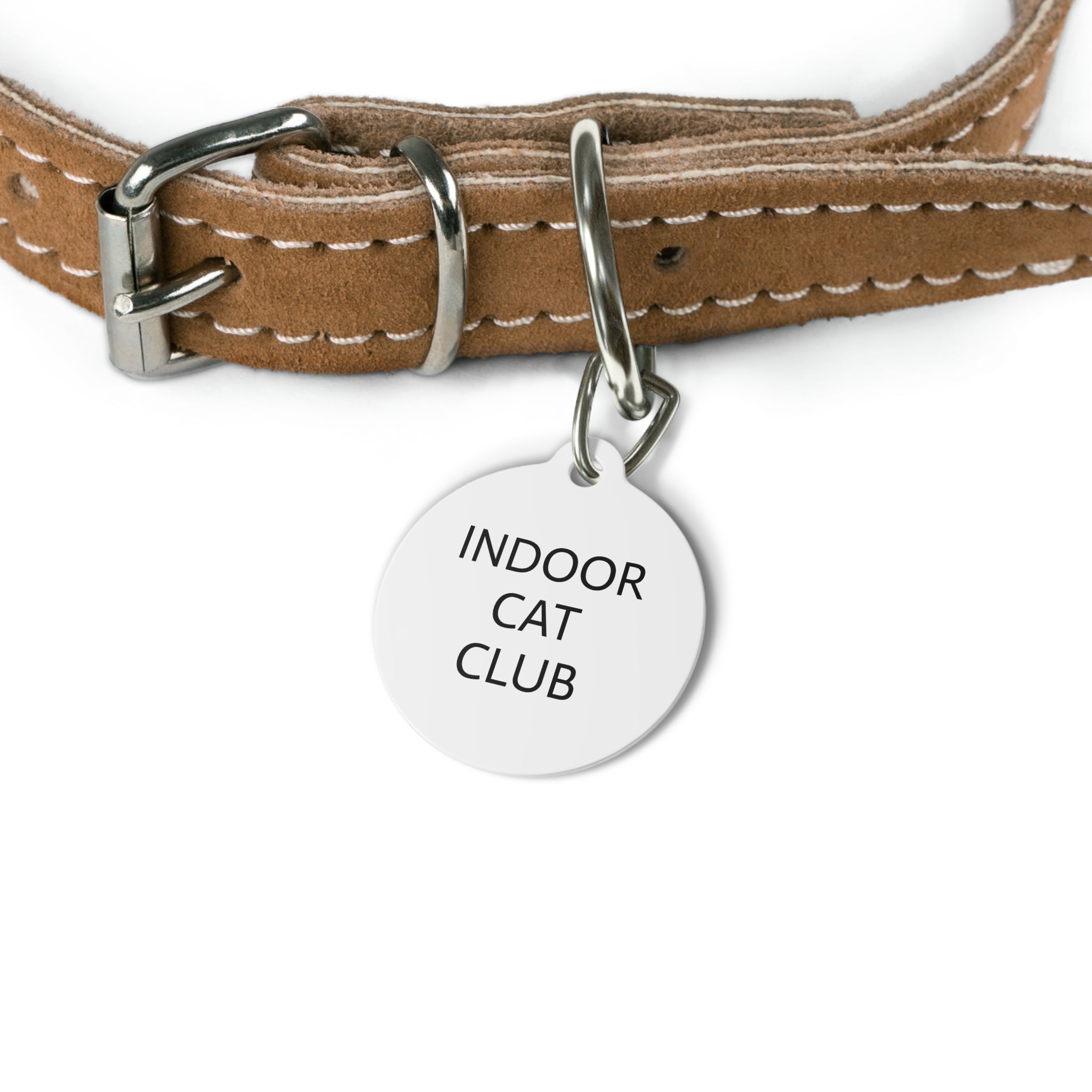 Indoor Cat Club Cat Tag