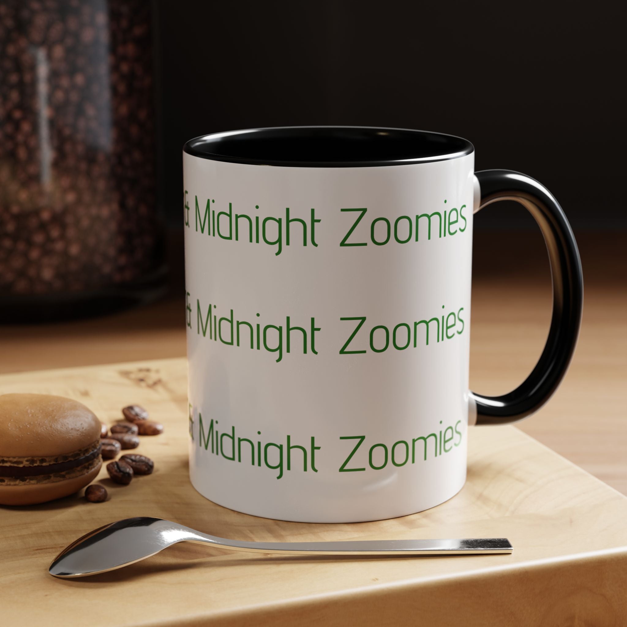 "Caffeine & Midnight Zoomies" Mug
