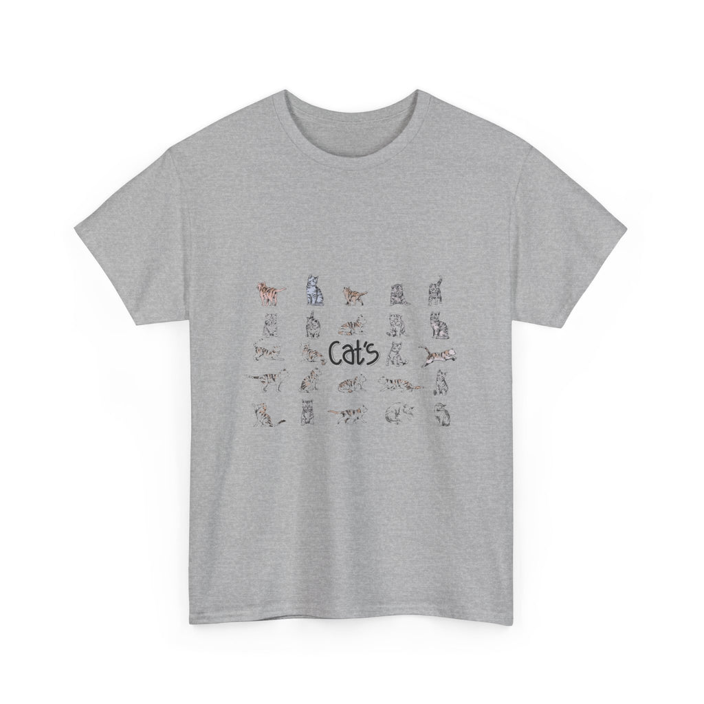 Cats Illustration Tee