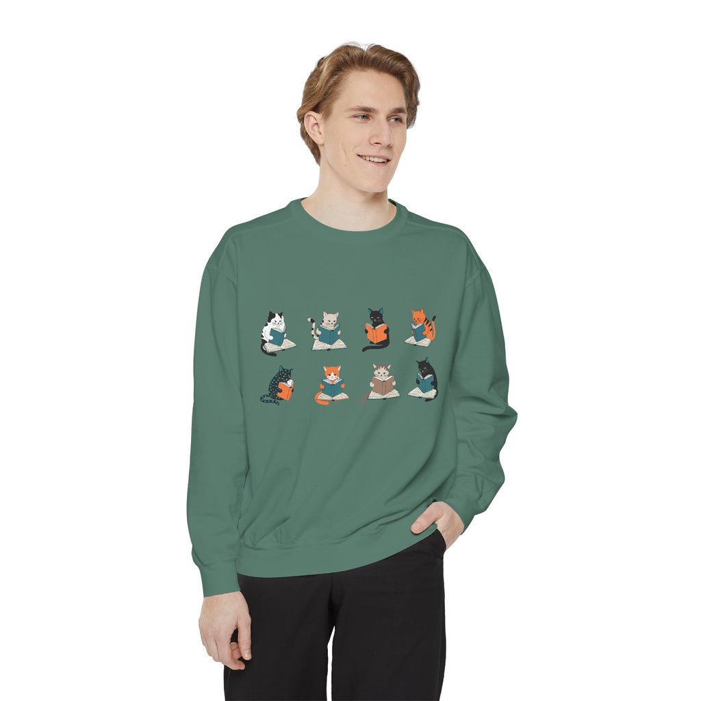 Cat Grid Sweatshirt