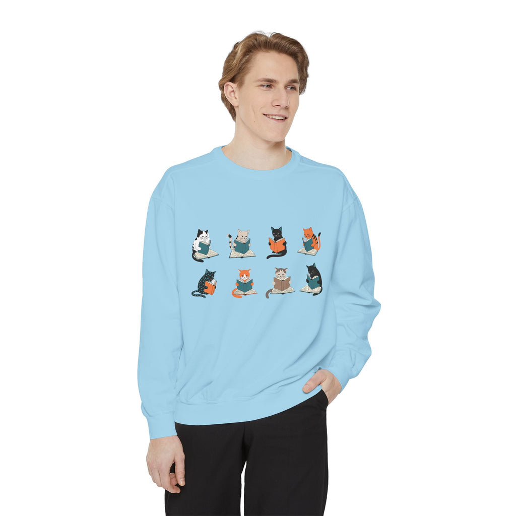 Cat Grid Sweatshirt
