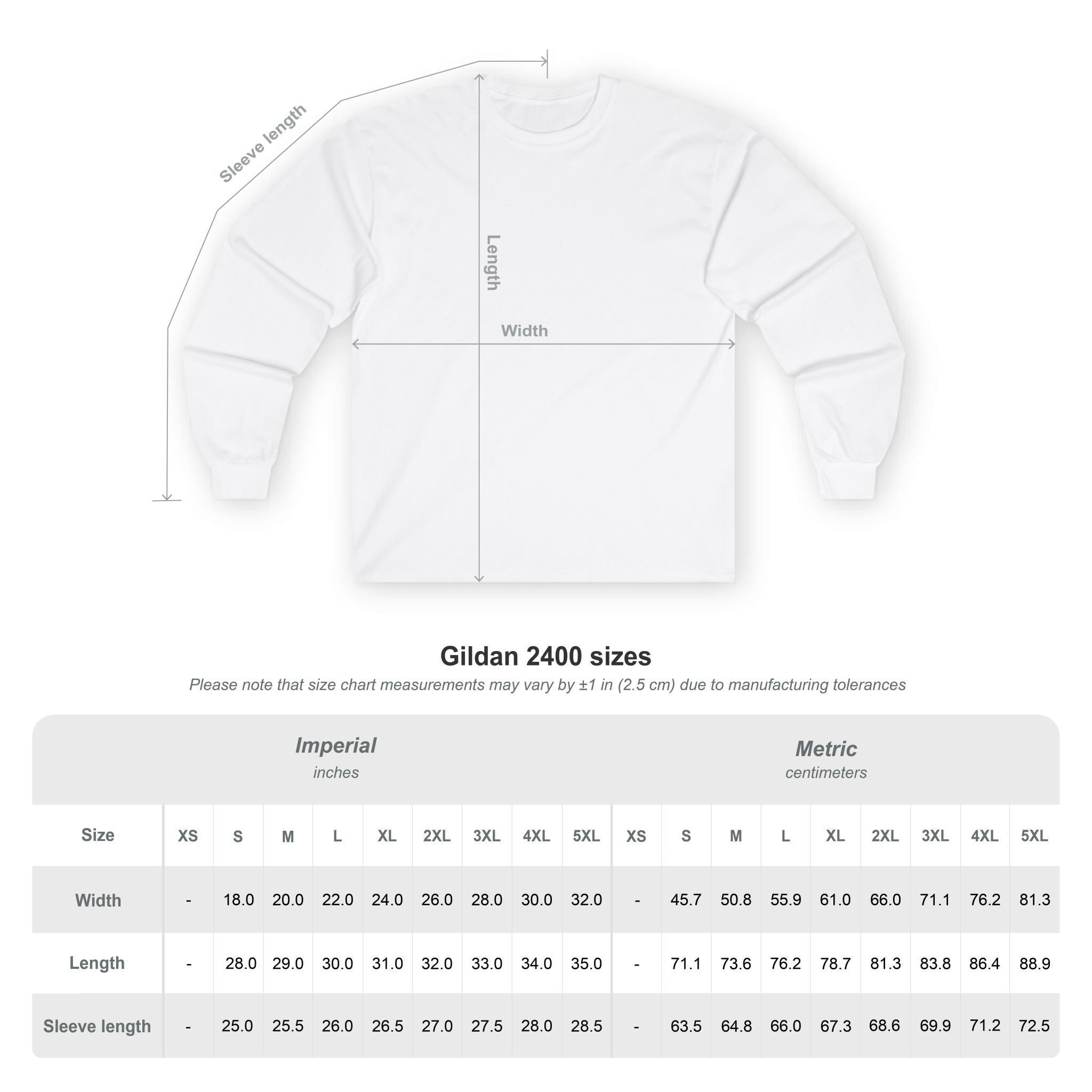 Cat Illustration Long Sleeve Tee