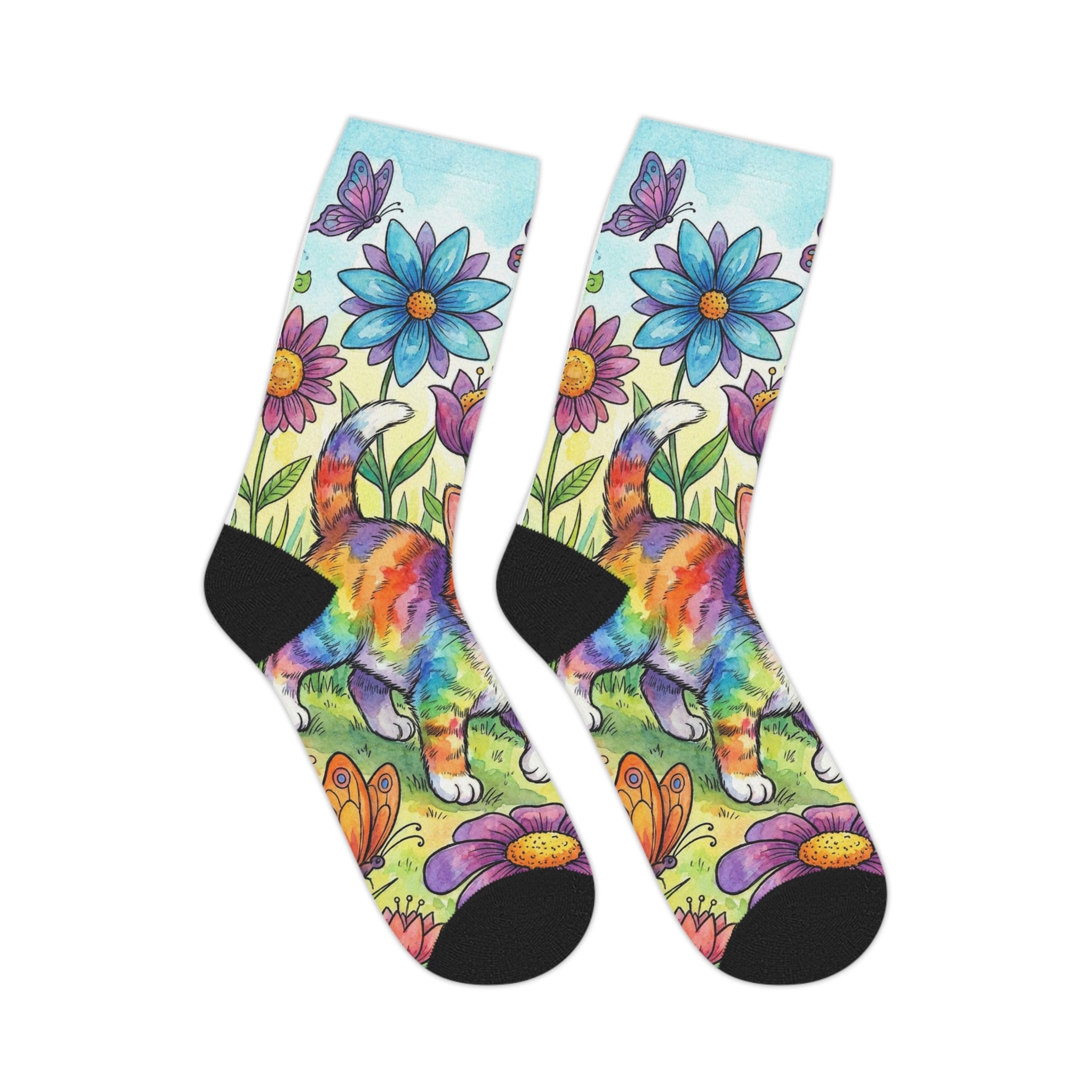 Colorful Mid-Length Socks
