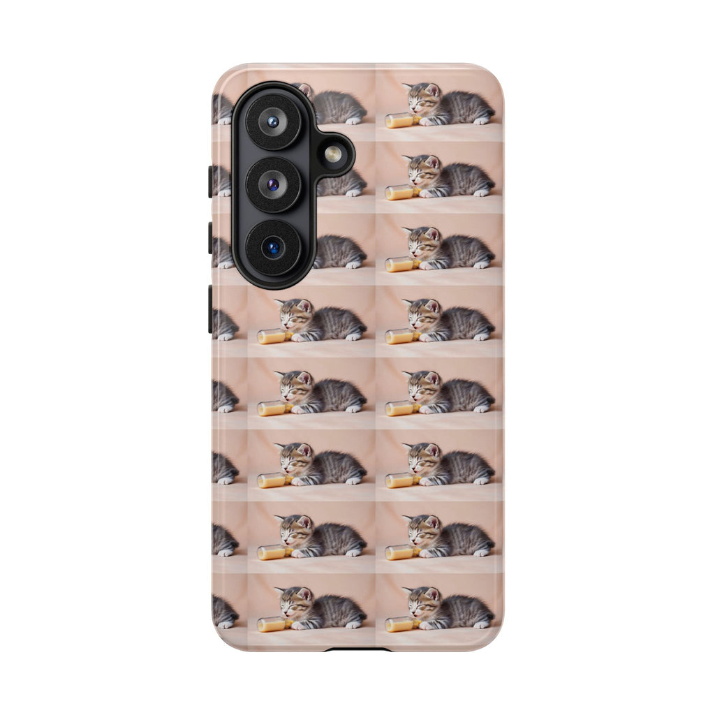 Phone Case — Repeating Kitten Pattern