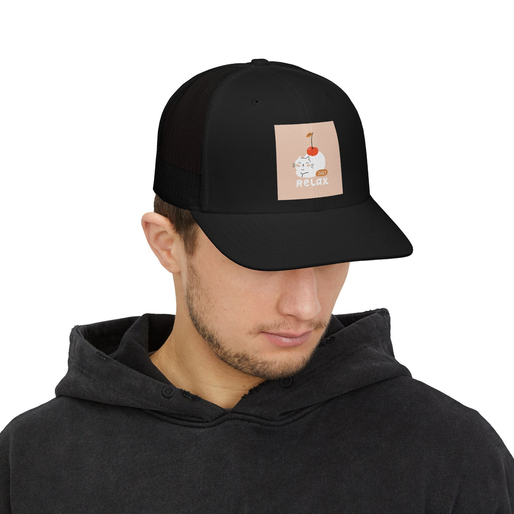 Relax Cat Trucker Cap