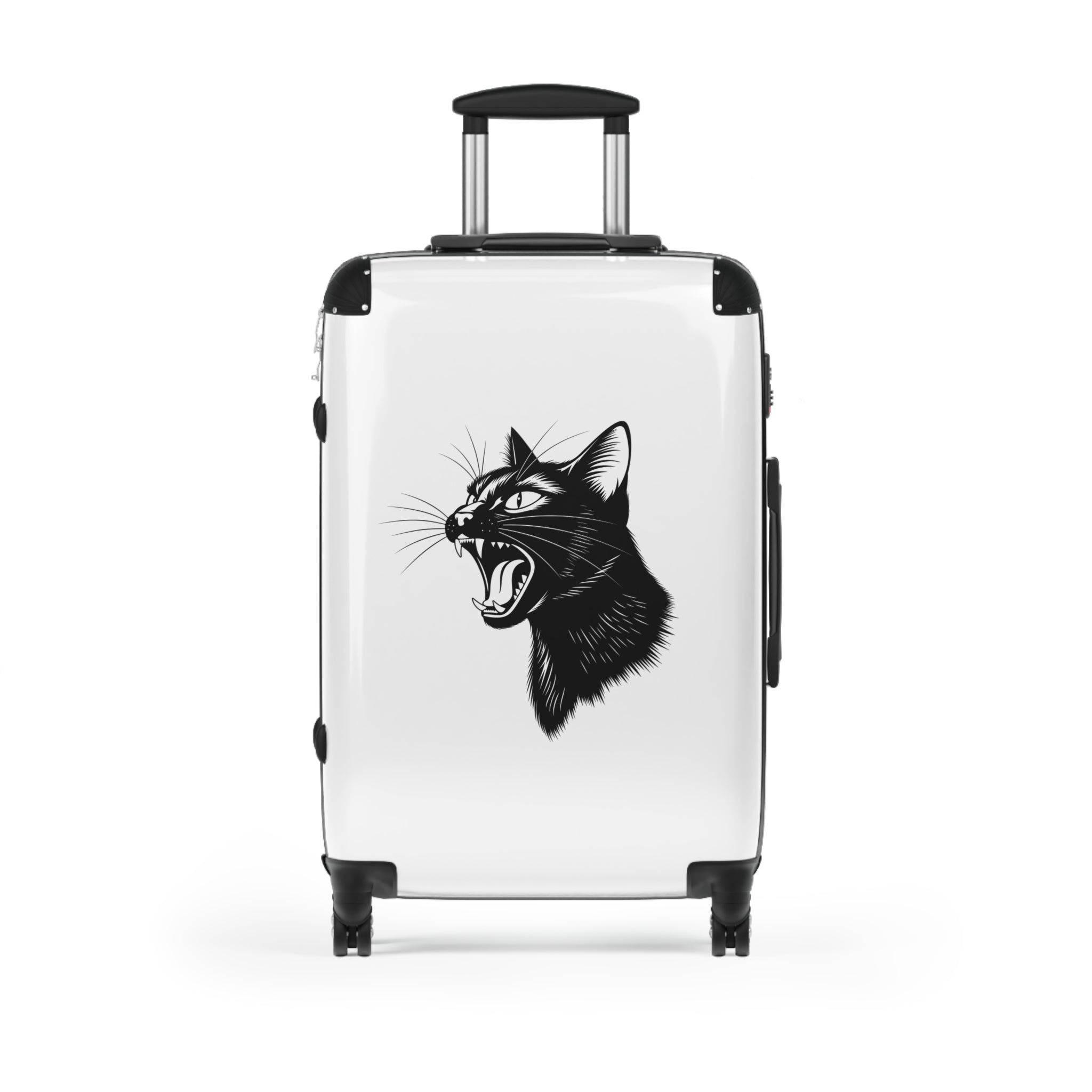 Roaring Black Cat Suitcase