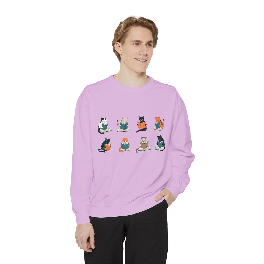 Cat Grid Sweatshirt