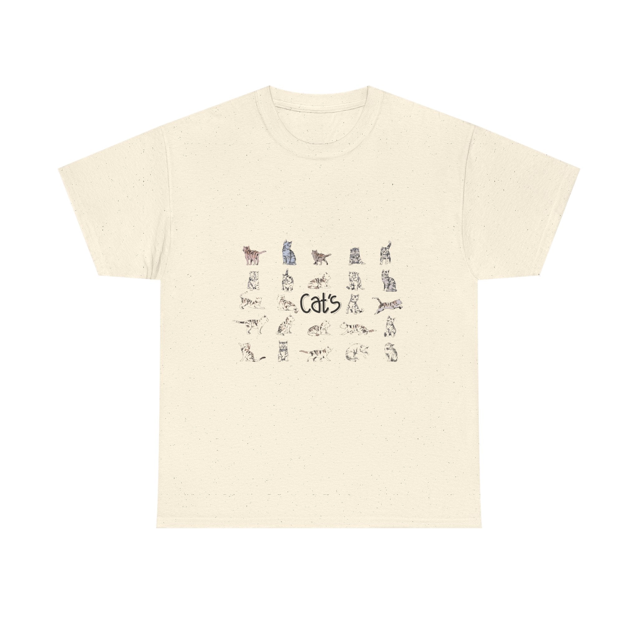 Cats Illustration Tee