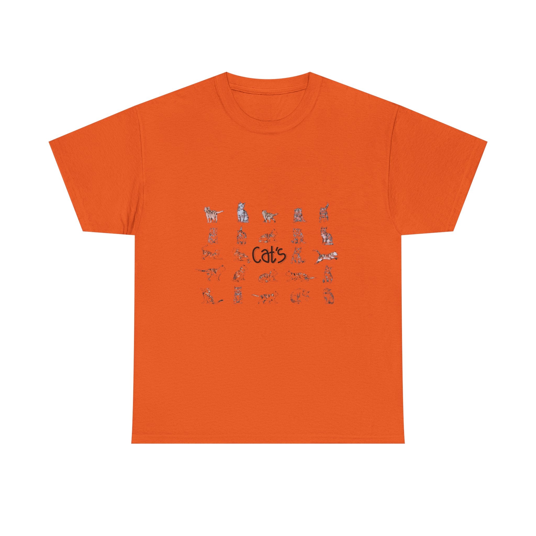 Cats Illustration Tee