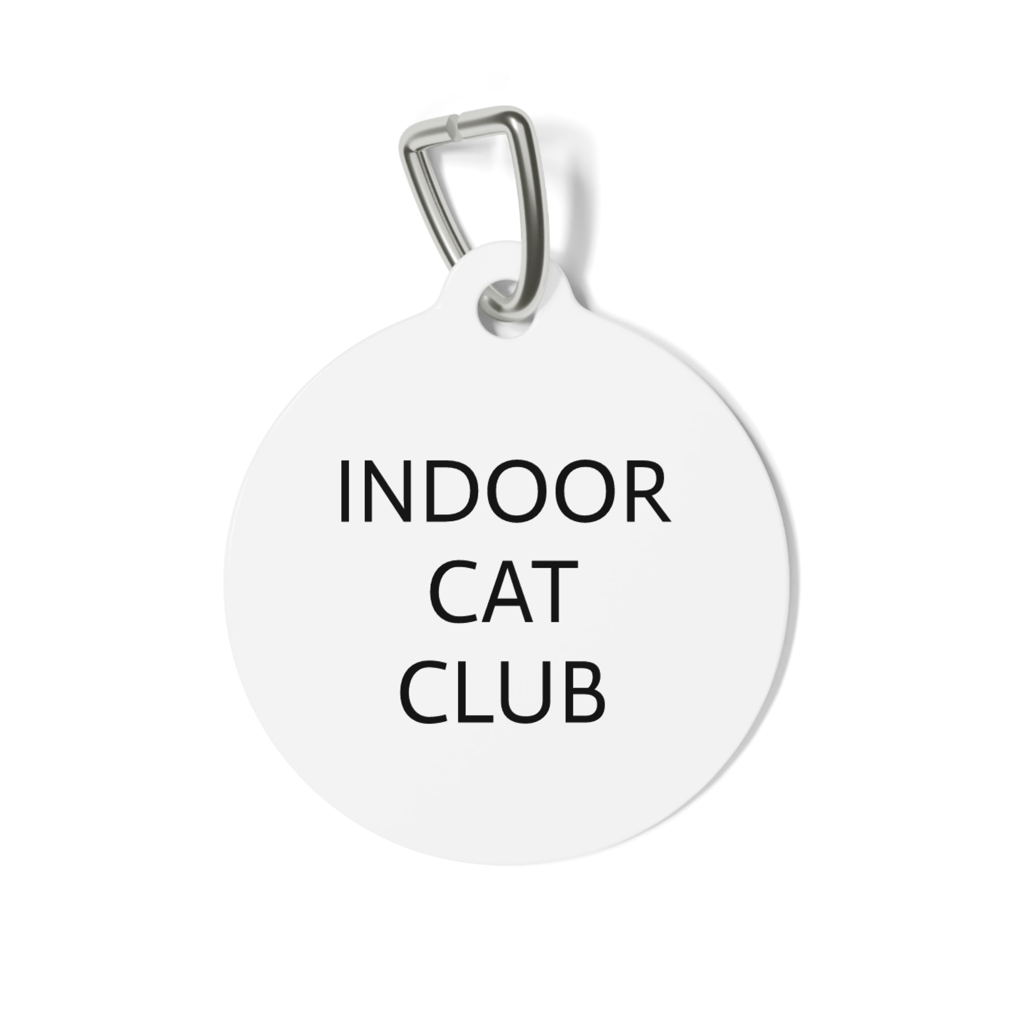 Indoor Cat Club Cat Tag
