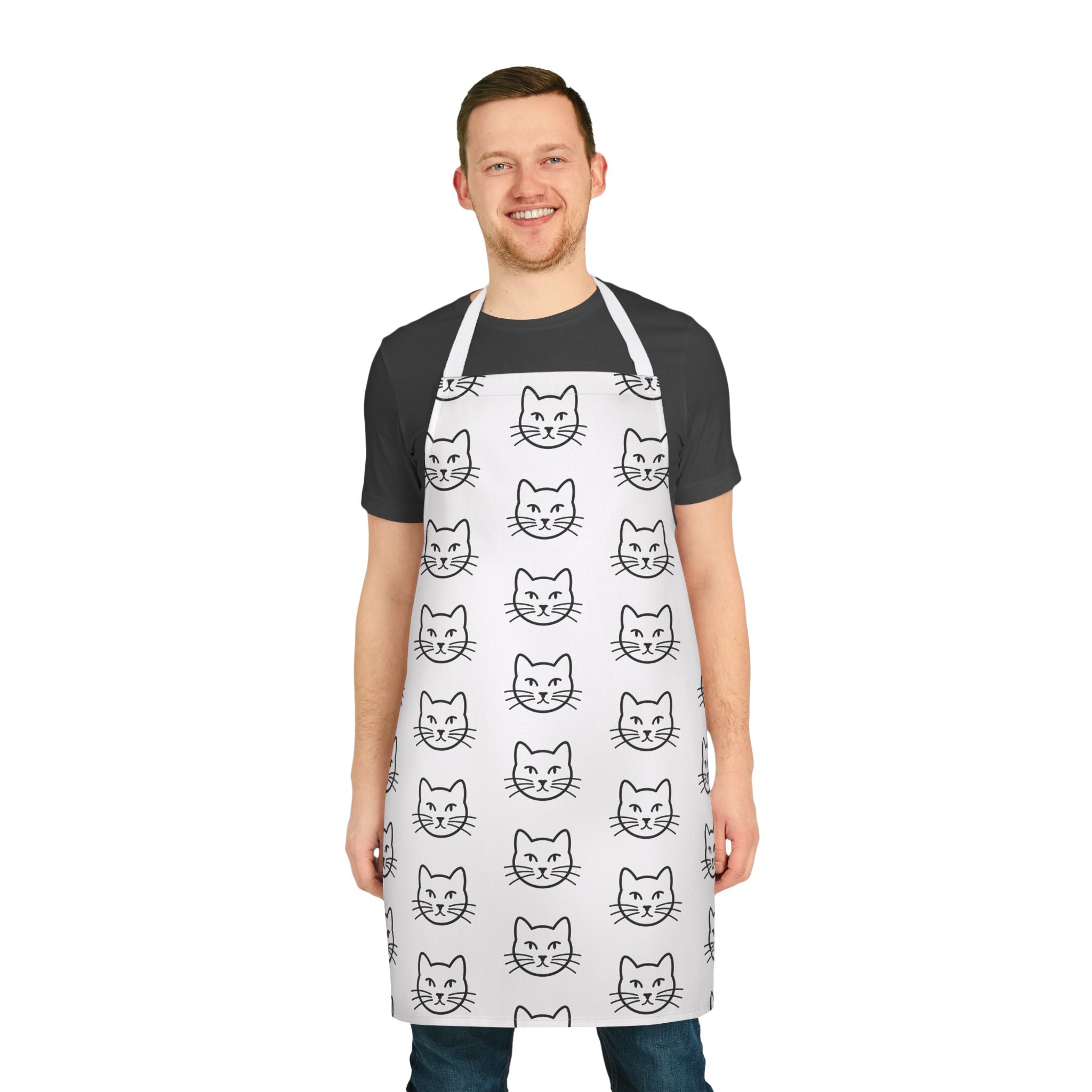 Cat Pattern Apron