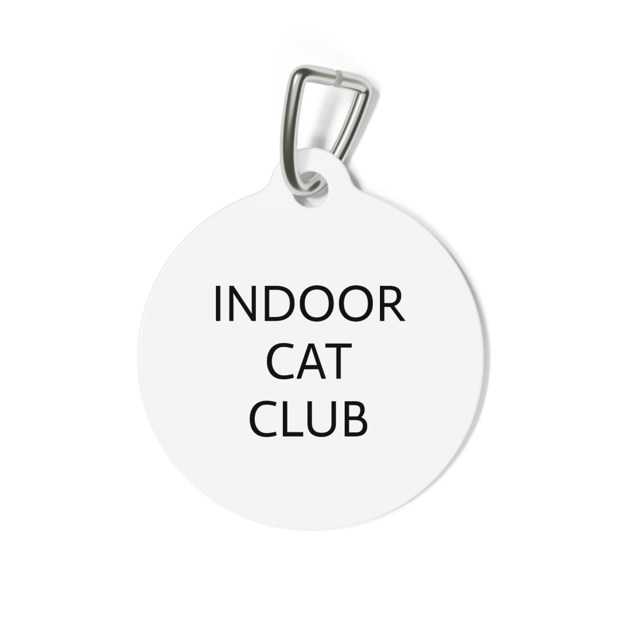 Indoor Cat Club Cat Tag