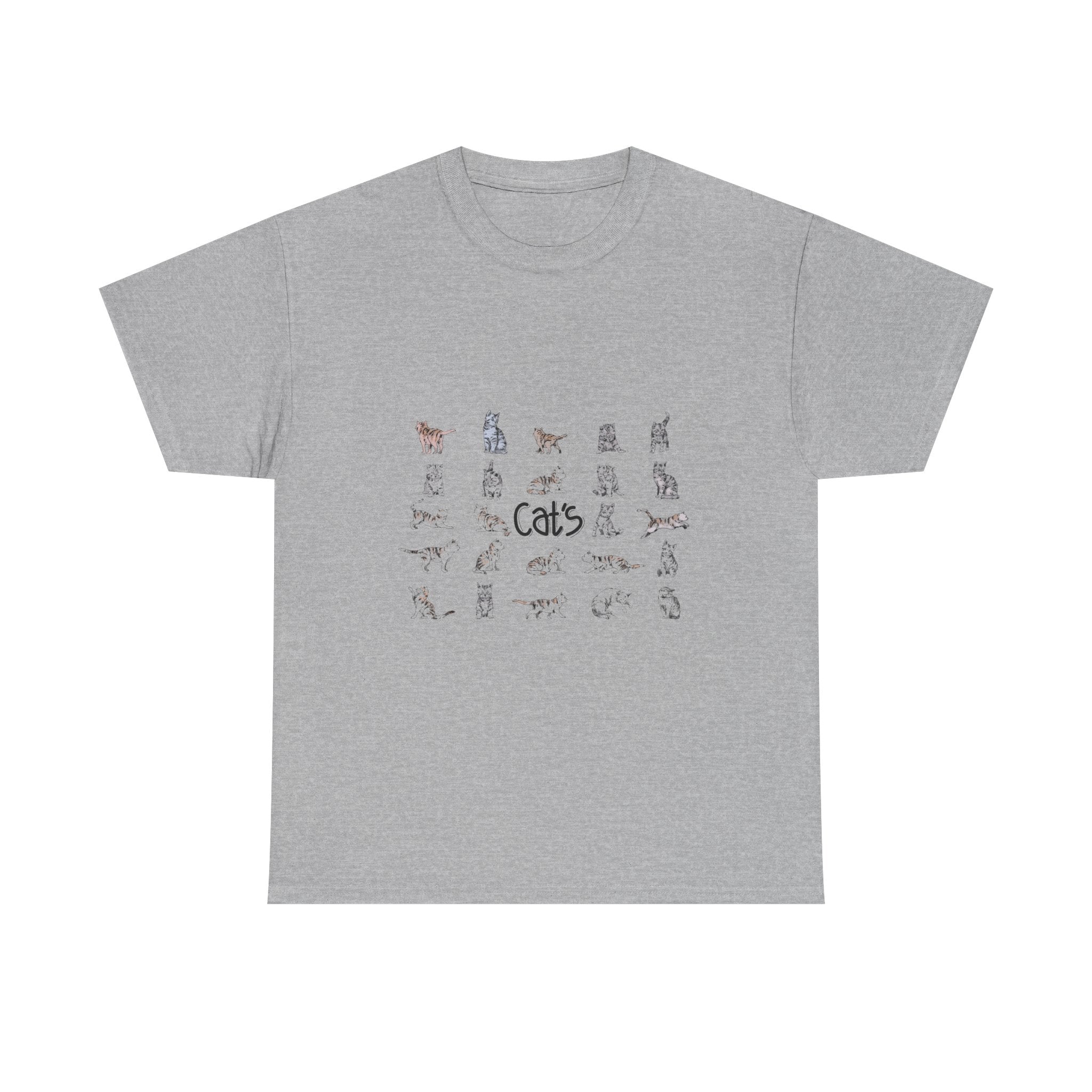Cats Illustration Tee