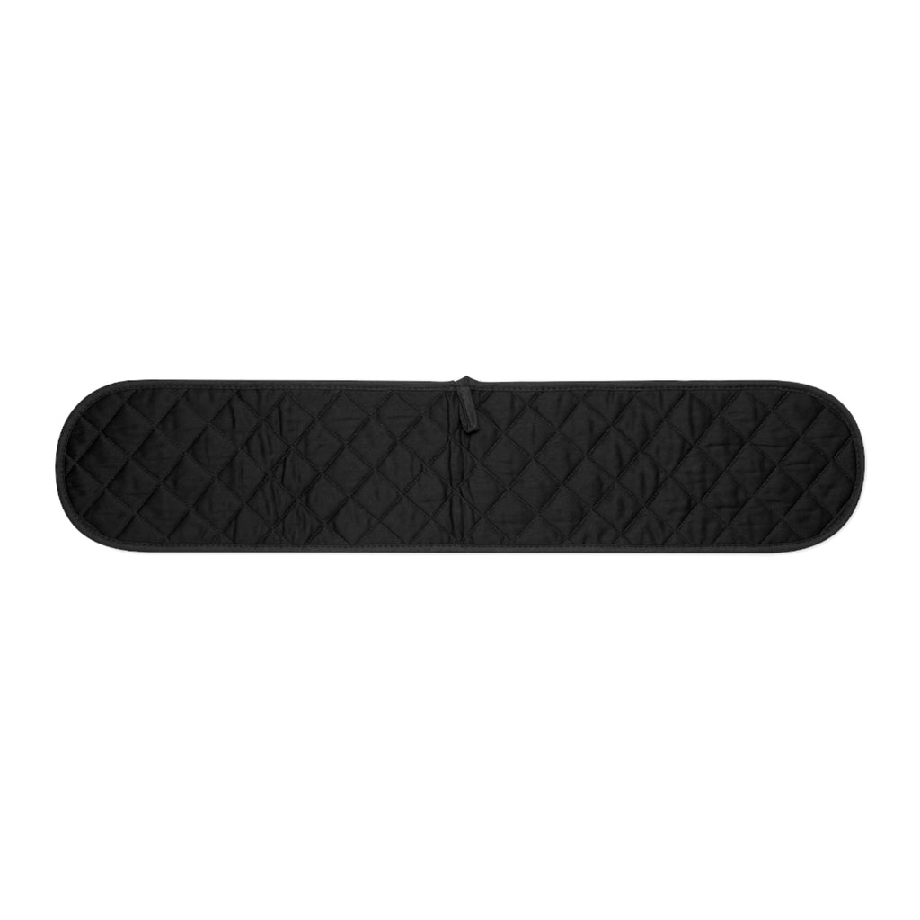 Quilted Oven Mitts with Paw-Print Grip