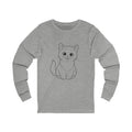 Sitting Kitten Long Sleeve Tee