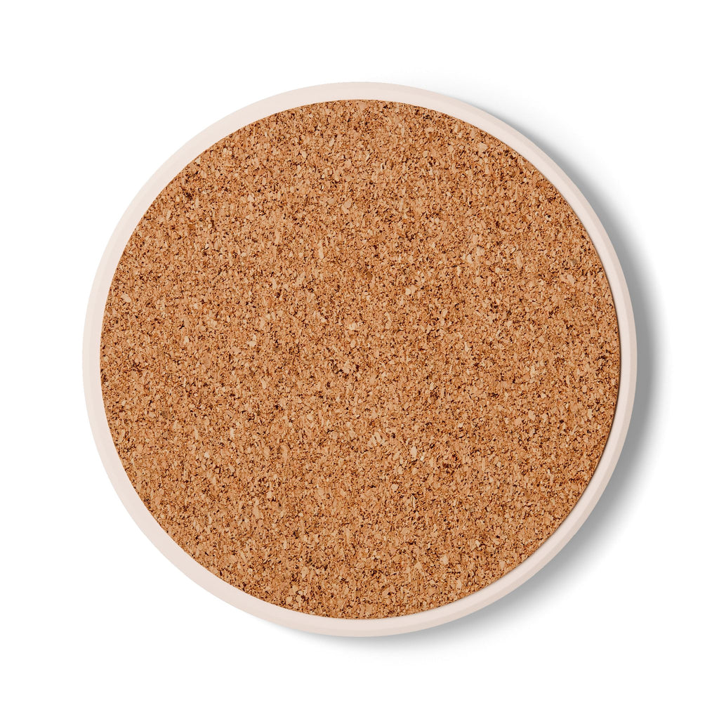 Paw Print Ceramic Coaster