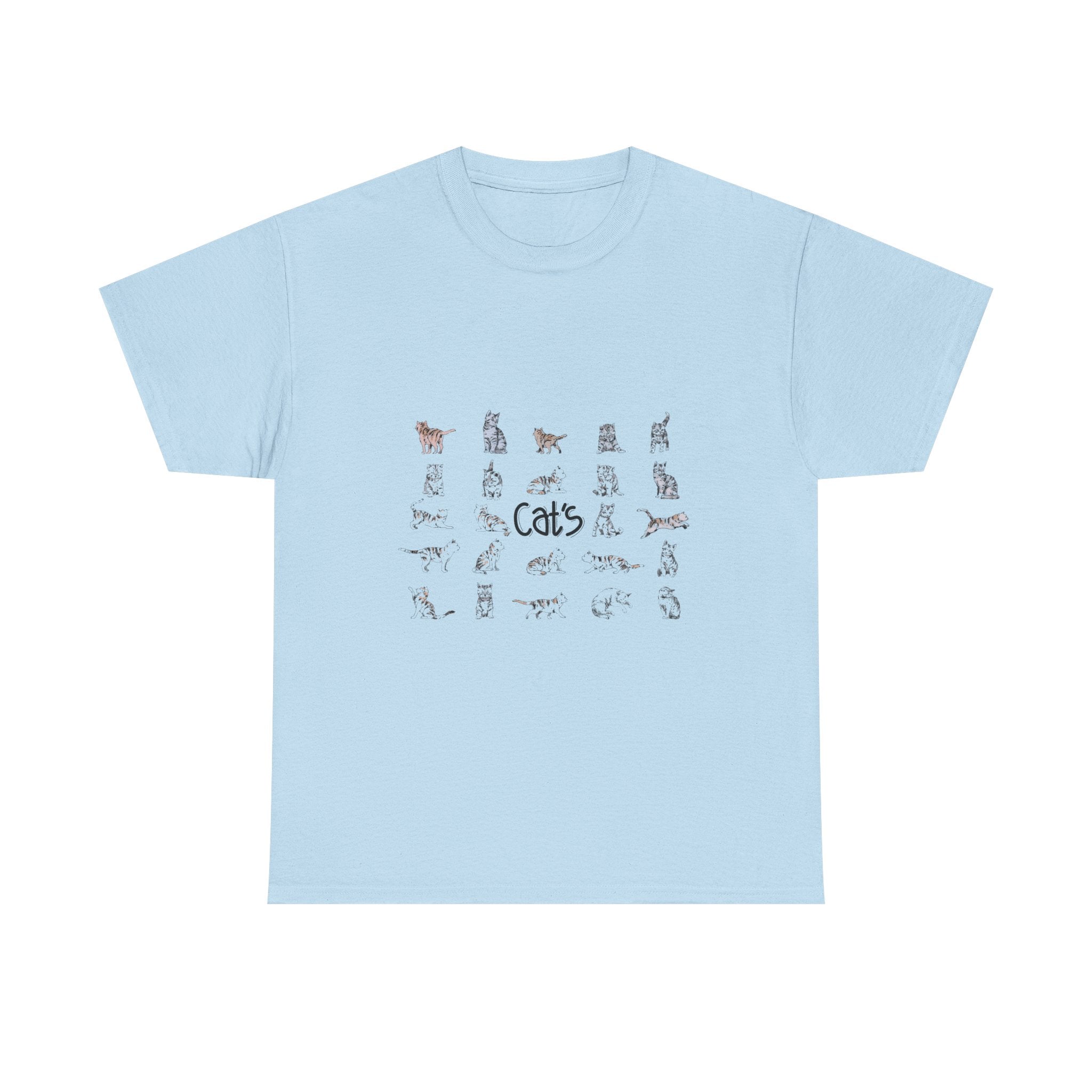 Cats Illustration Tee