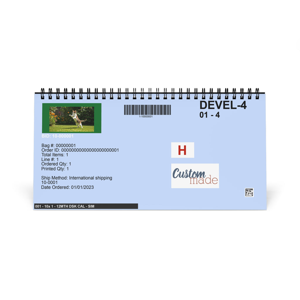 Cat Photo Desktop Planner