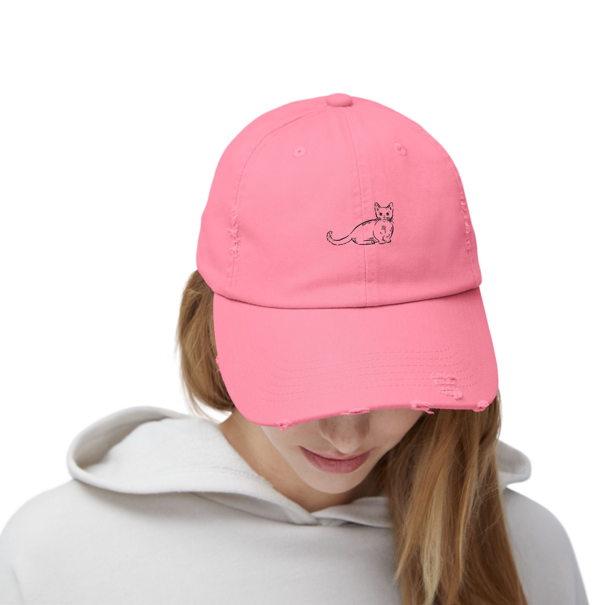 Distressed Baseball Cap
