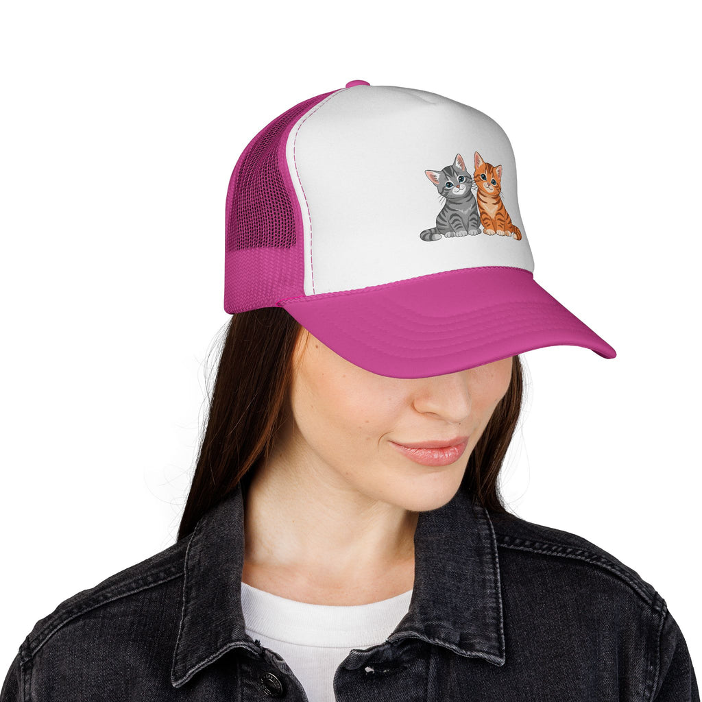 Cat Duo Trucker Hat