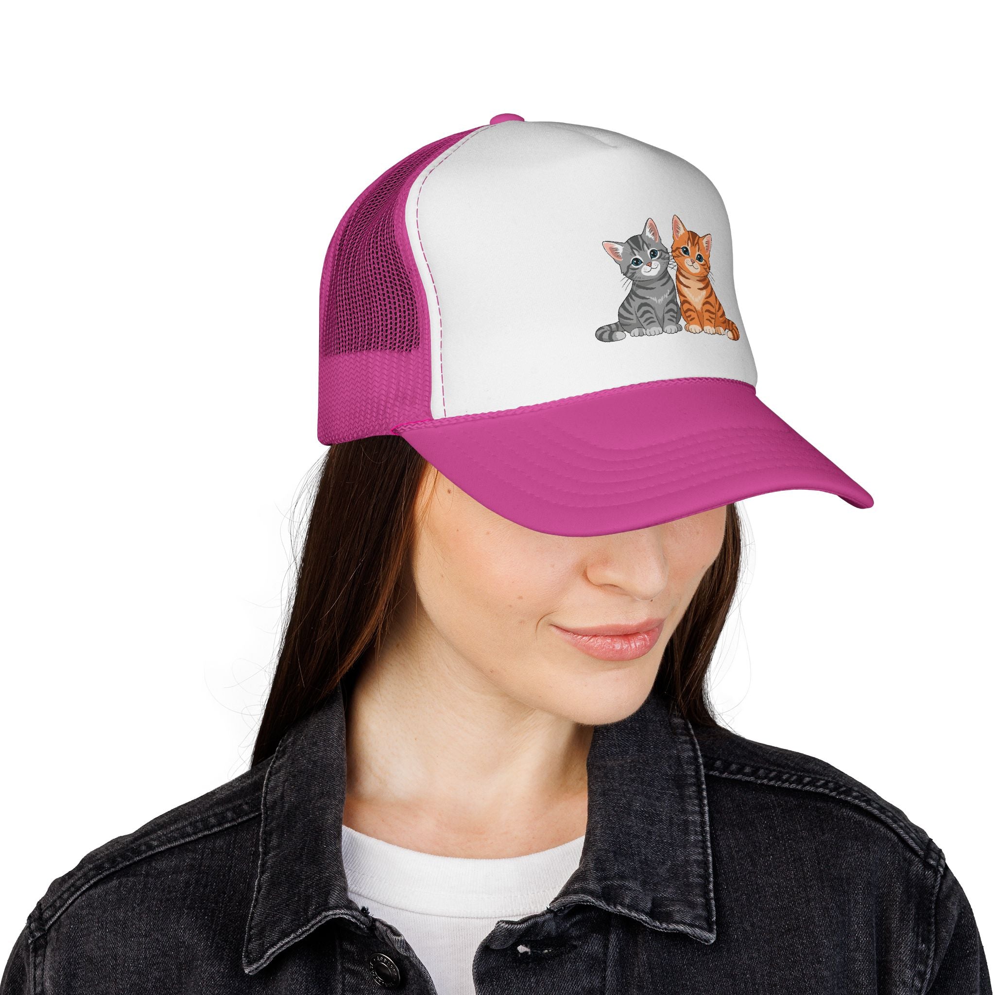 Cat Duo Trucker Hat