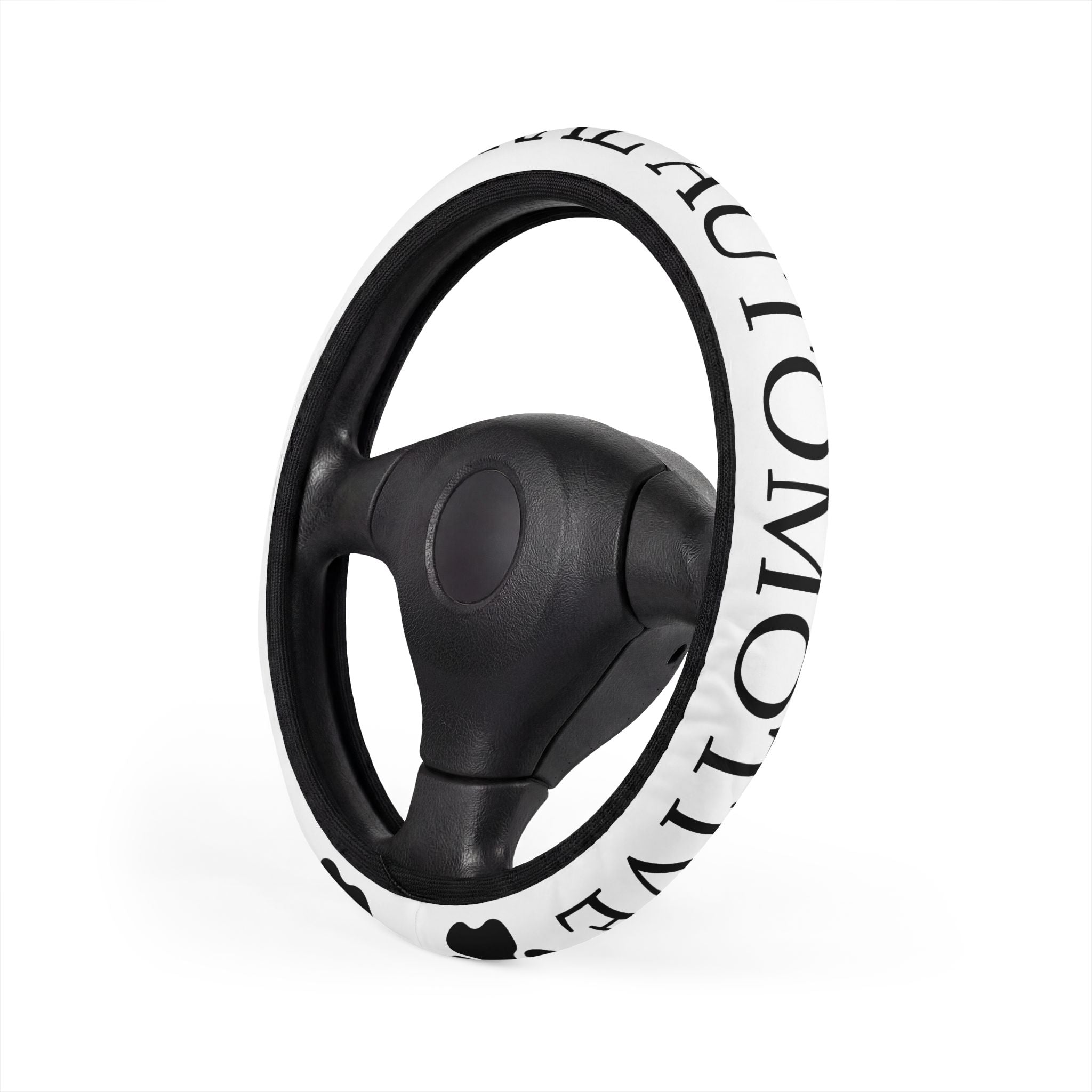Car Steering Wheel Cover — "ZOOMIE CENTRAL AUTOMOTIVE"