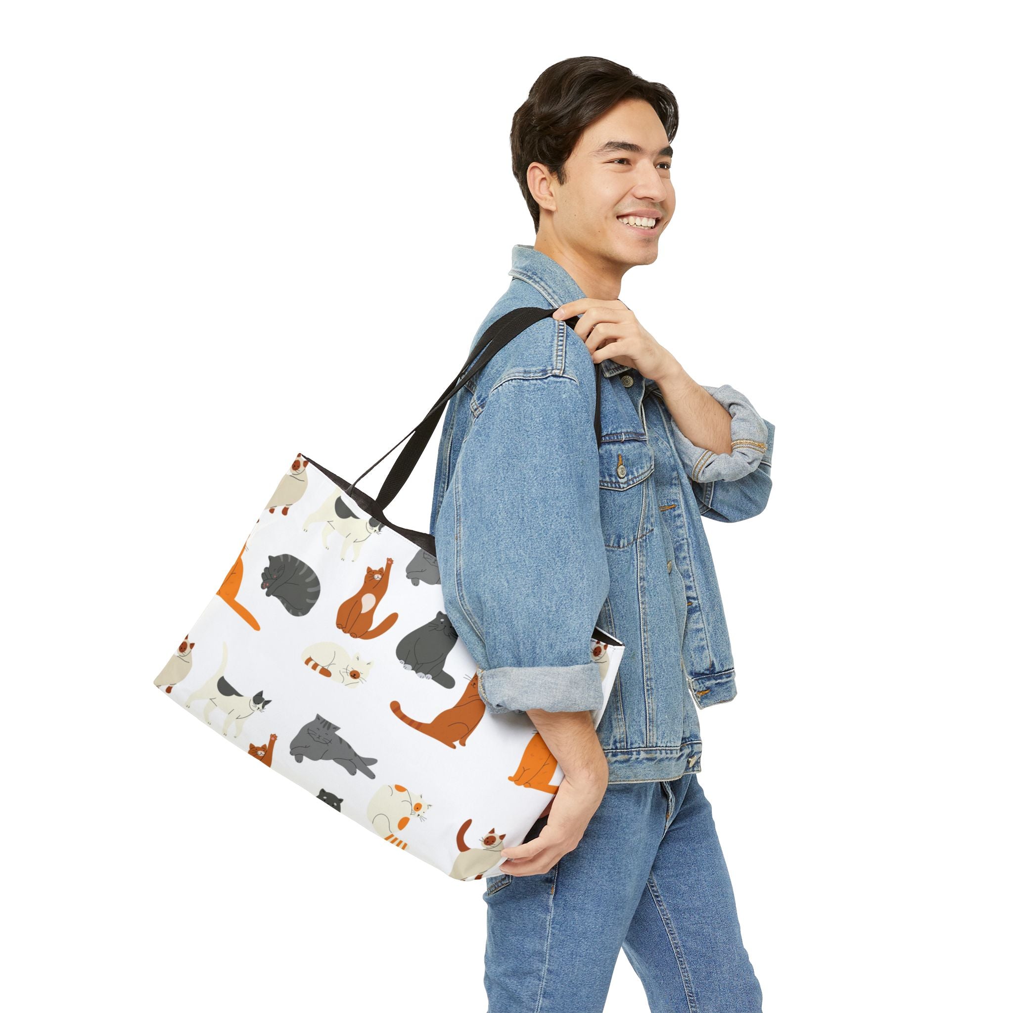 Cat Pattern Weekender Tote Bag