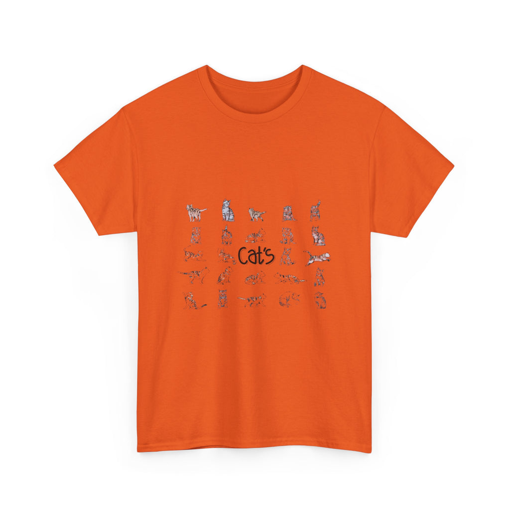 Cats Illustration Tee
