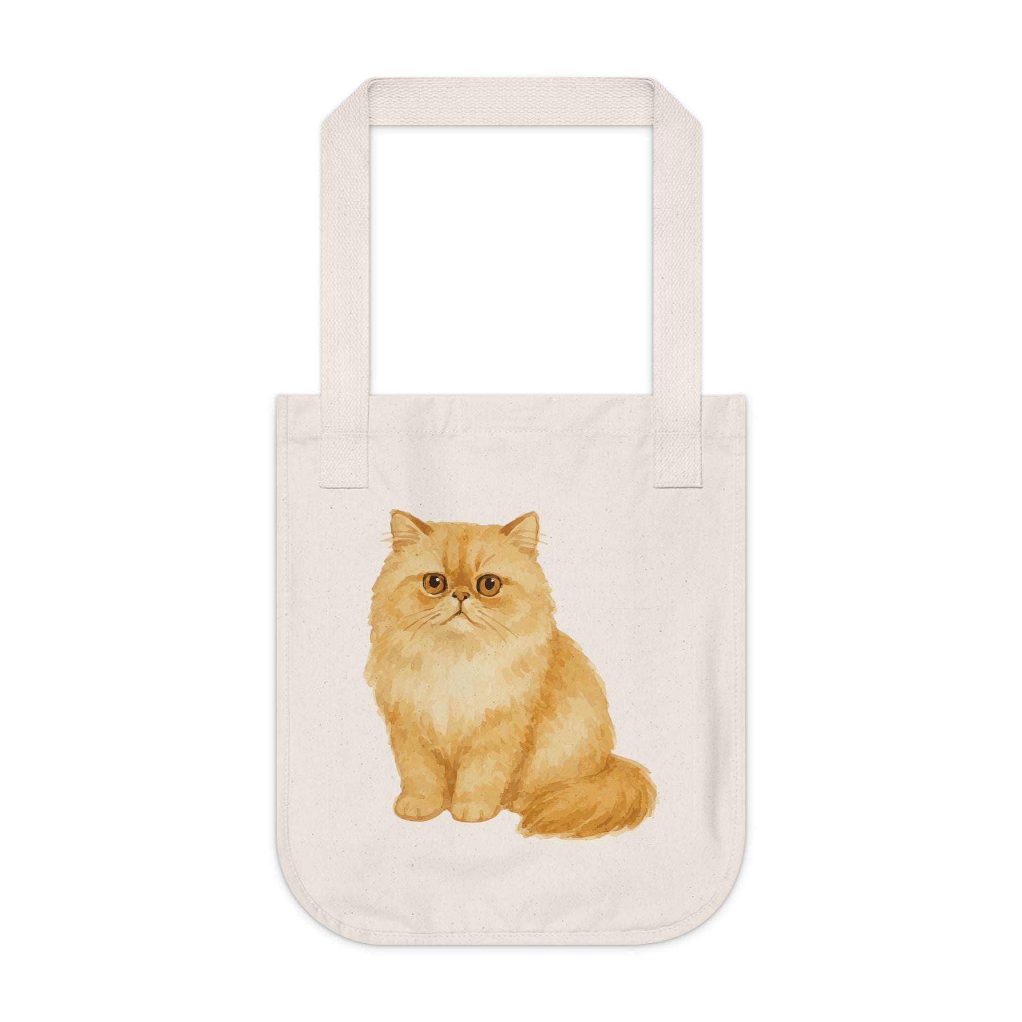 Persian Cat Canvas Tote